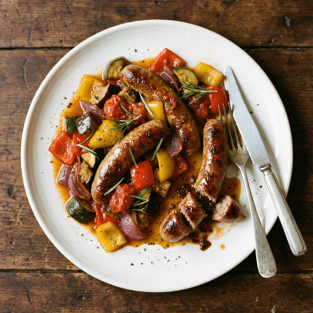 Batch Cooking Base: Ofenratatouille mit Salsiccia - Vola Food GmbH