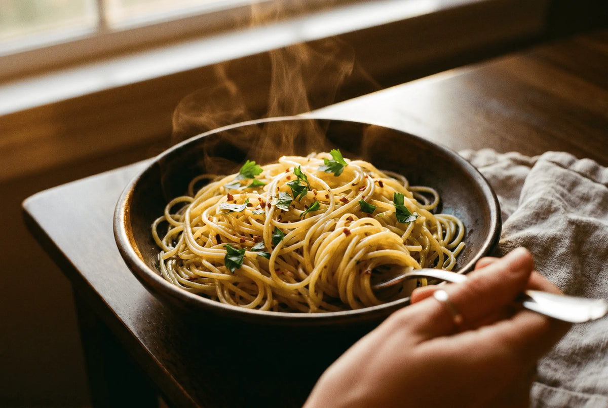 Pasta Aglio e Olio: Das Original – einfach, mediterran, gesund Vola Food GmbH