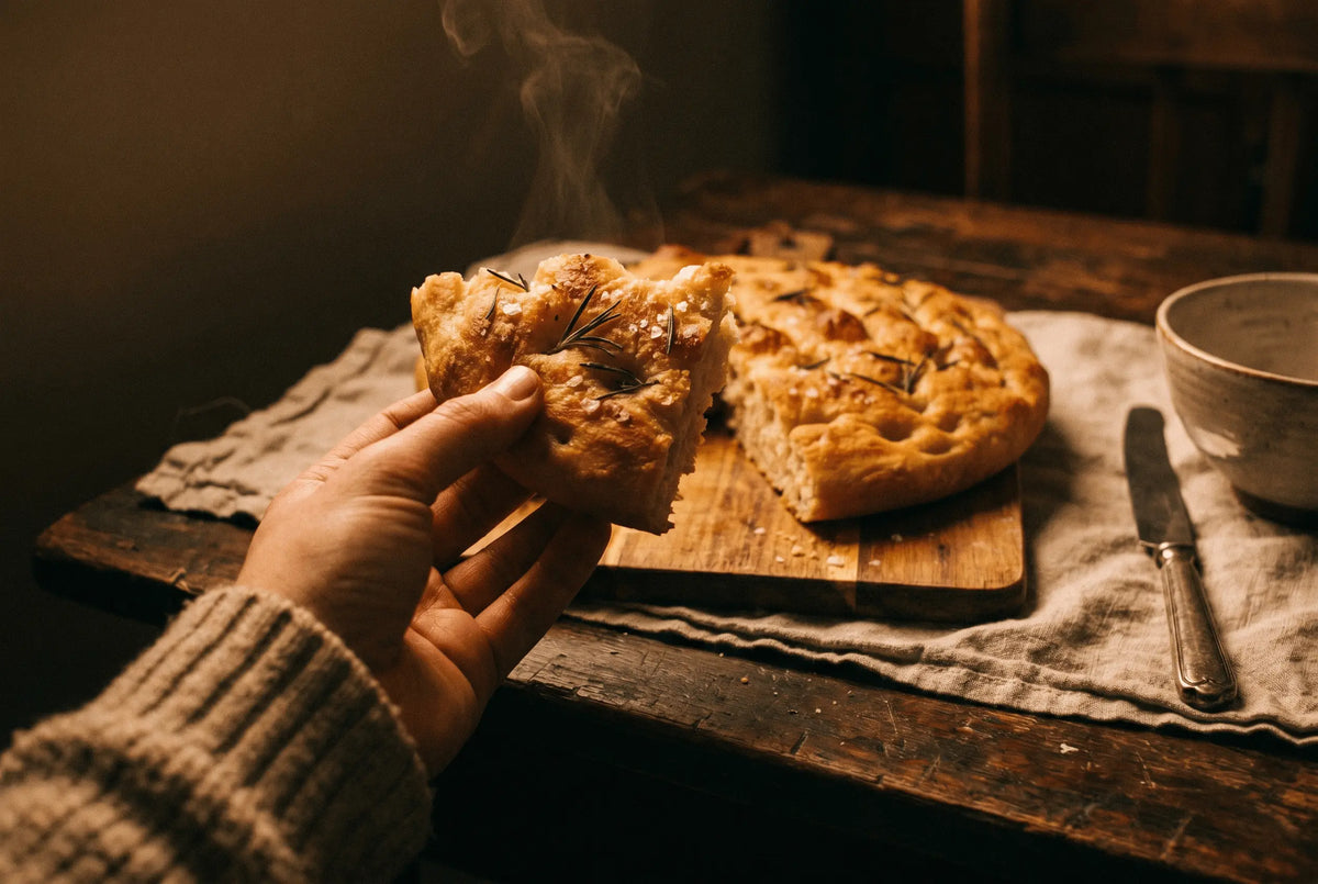 Focaccia mit Olivenöl: Das gesundeste Brot der mediterranen Küche Vola Food GmbH