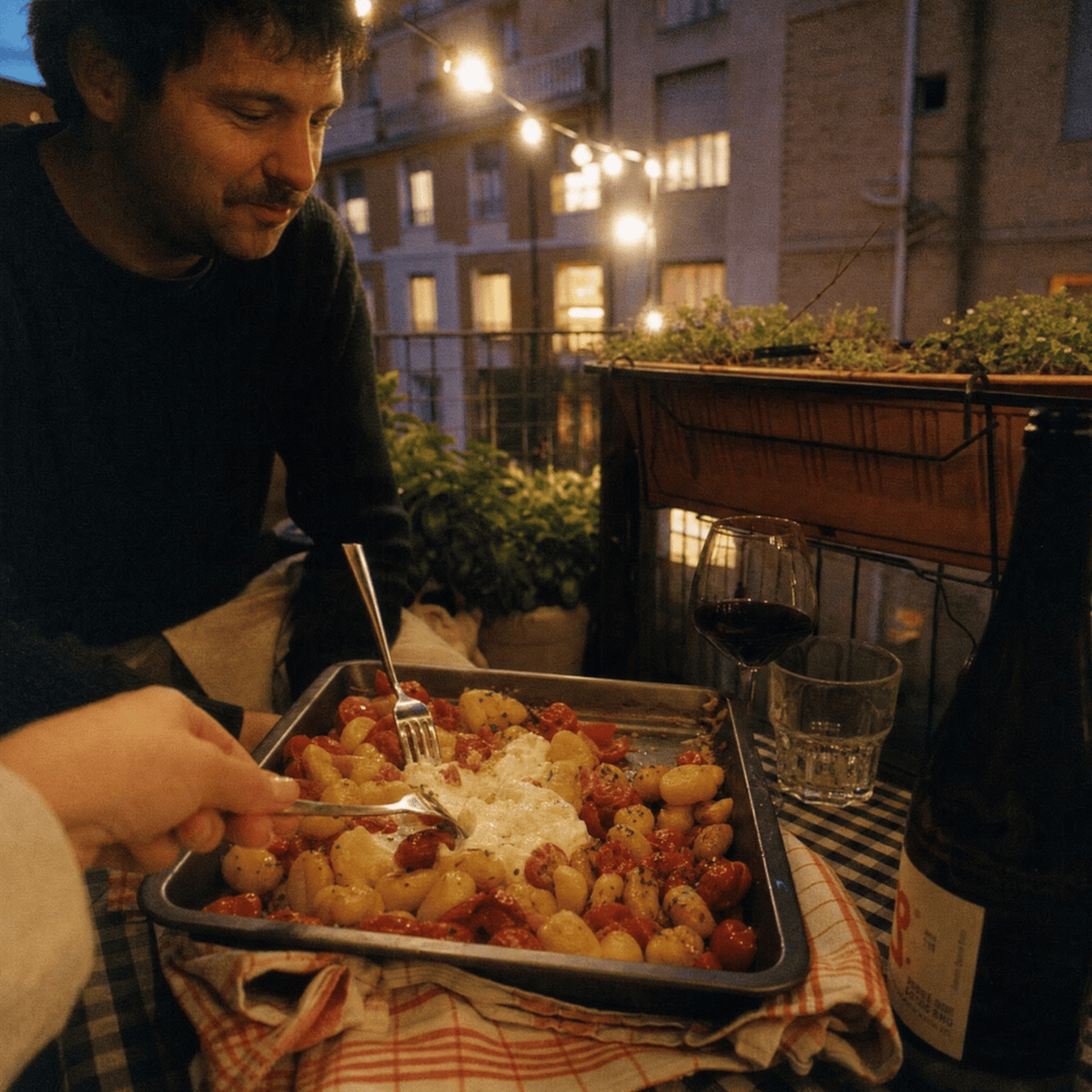 Ofen-Gnocchi mit Kirschtomaten & Burrata: Das One-Tray-Rezept Vola Food GmbH