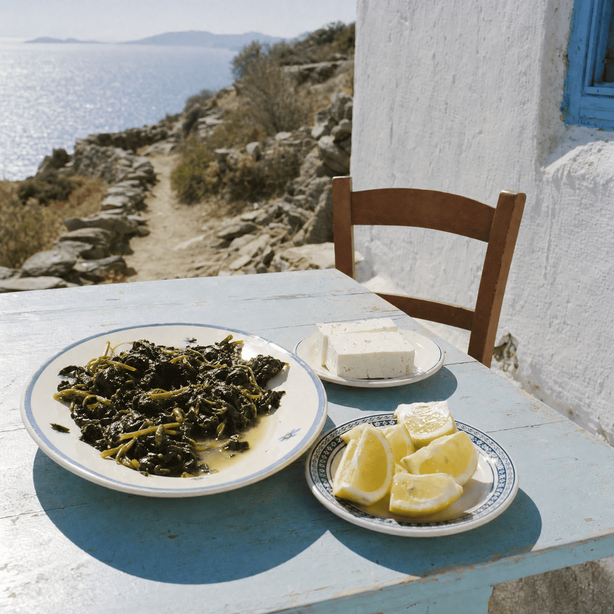 Horta: Das griechische Blattgemüse-Rezept aus der Blue Zone Ikaria Vola Food GmbH