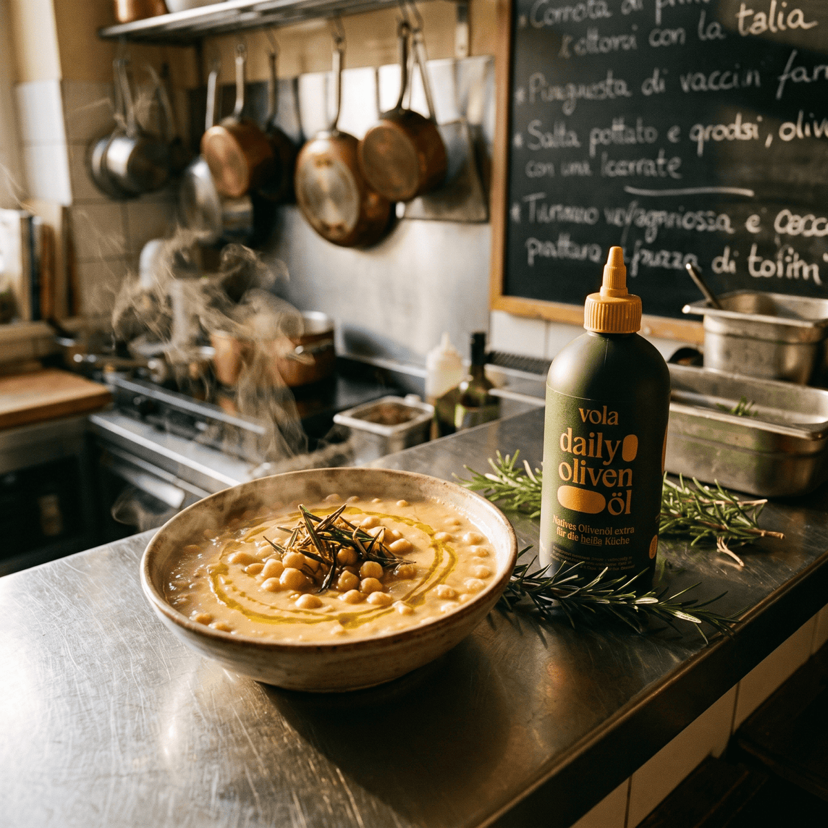 Kichererbsensuppe mit Rosmarin: Zuppa di Ceci wie in Italien Vola Food GmbH