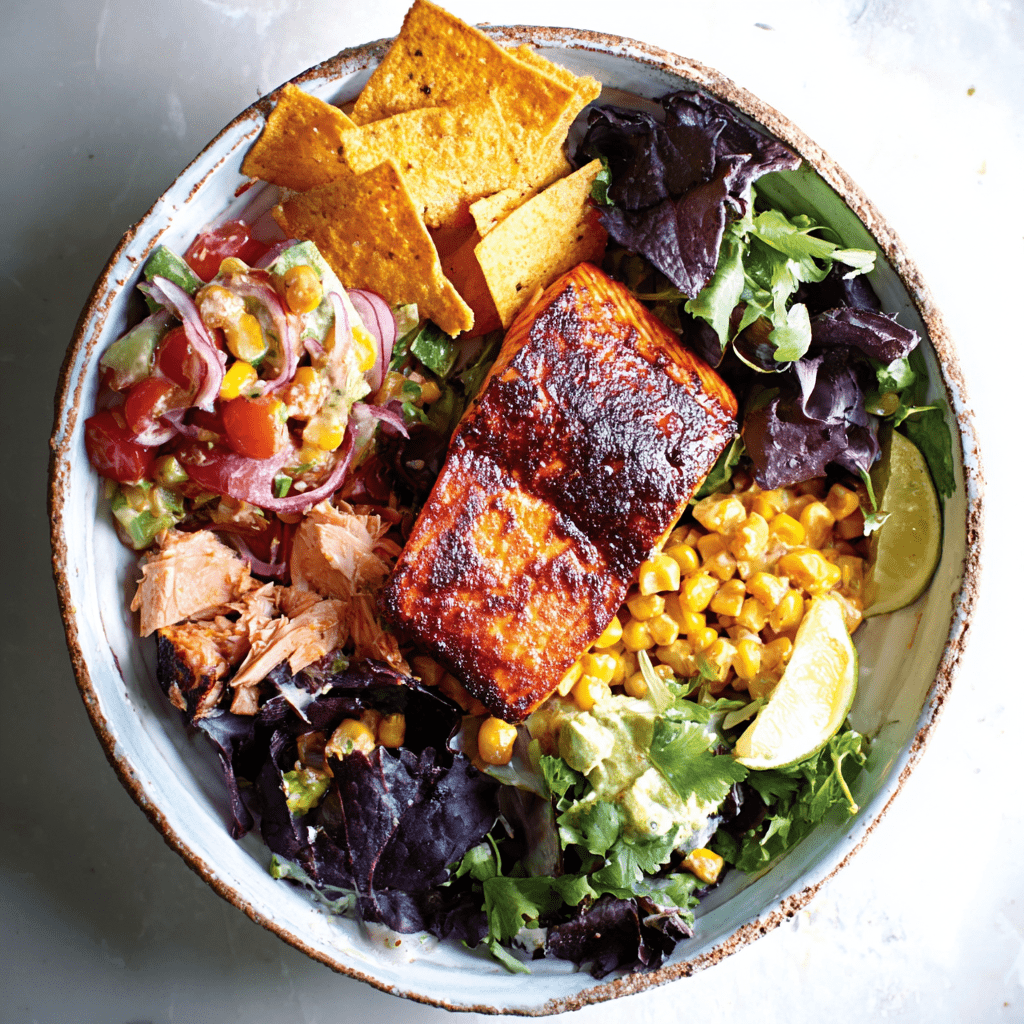 Honey-Chipotle Lachs Bowl aus dem Airfryer - Vola Food GmbH