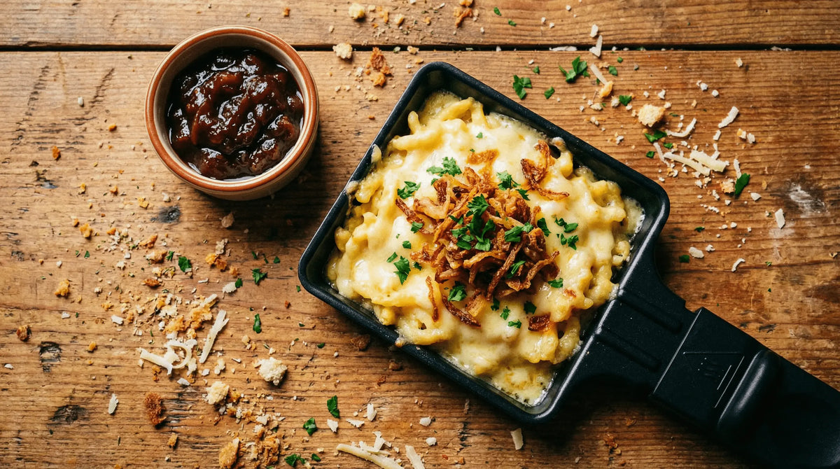 Raclette mal anders: 10 Pfännchen, die alles toppen - Vola Food GmbH