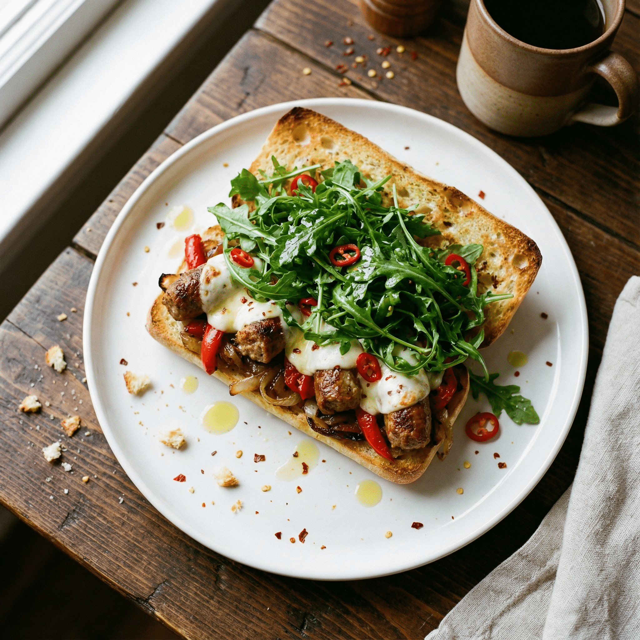 Salsiccia-Ratatouille-Melt aus dem Ofen - Vola Food GmbH