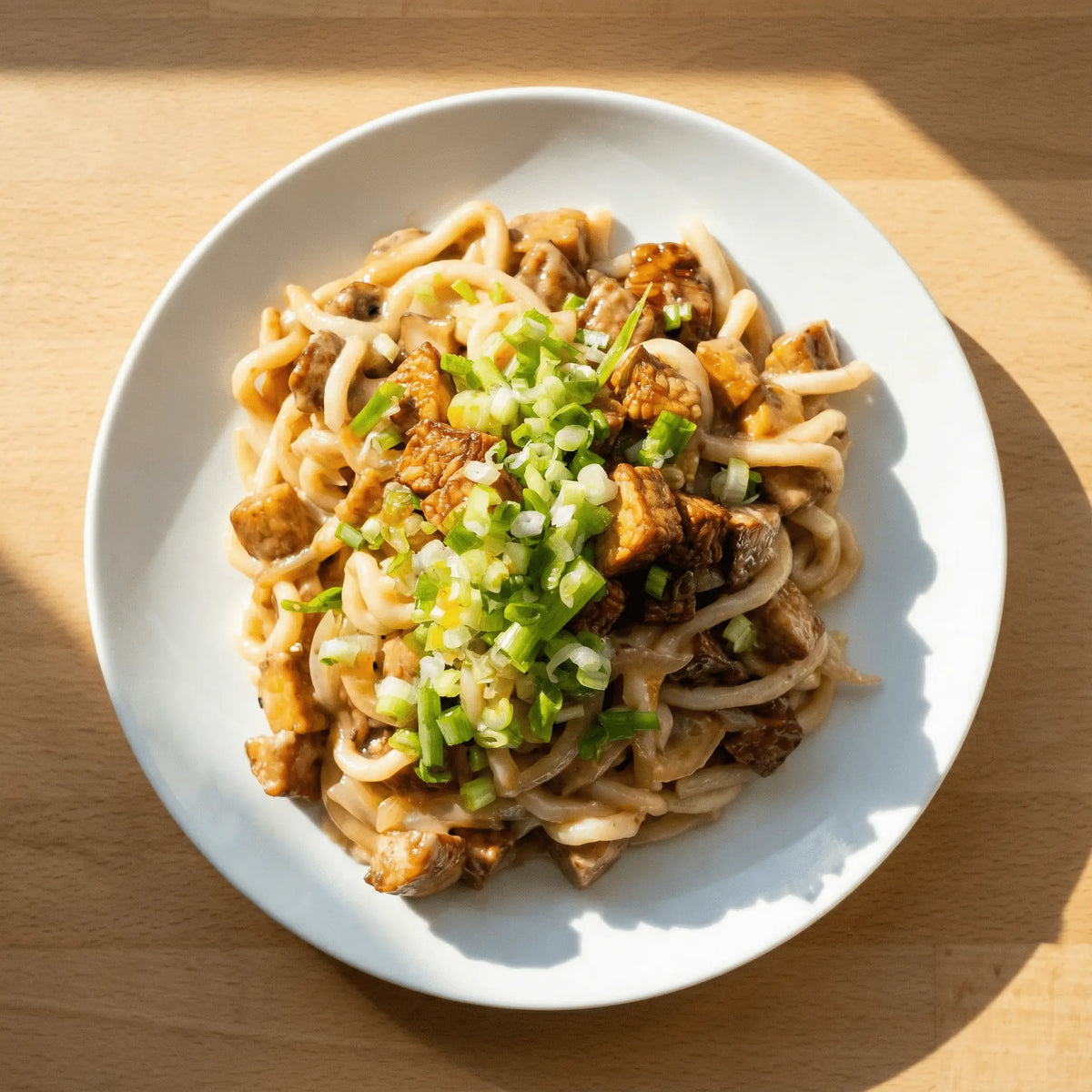Tempeh-Erdnuss-Udon (15 Minuten) - Vola Food GmbH