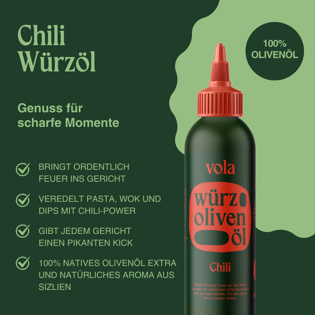 Endlich mal ein Chili-Öl mit richtig Power!