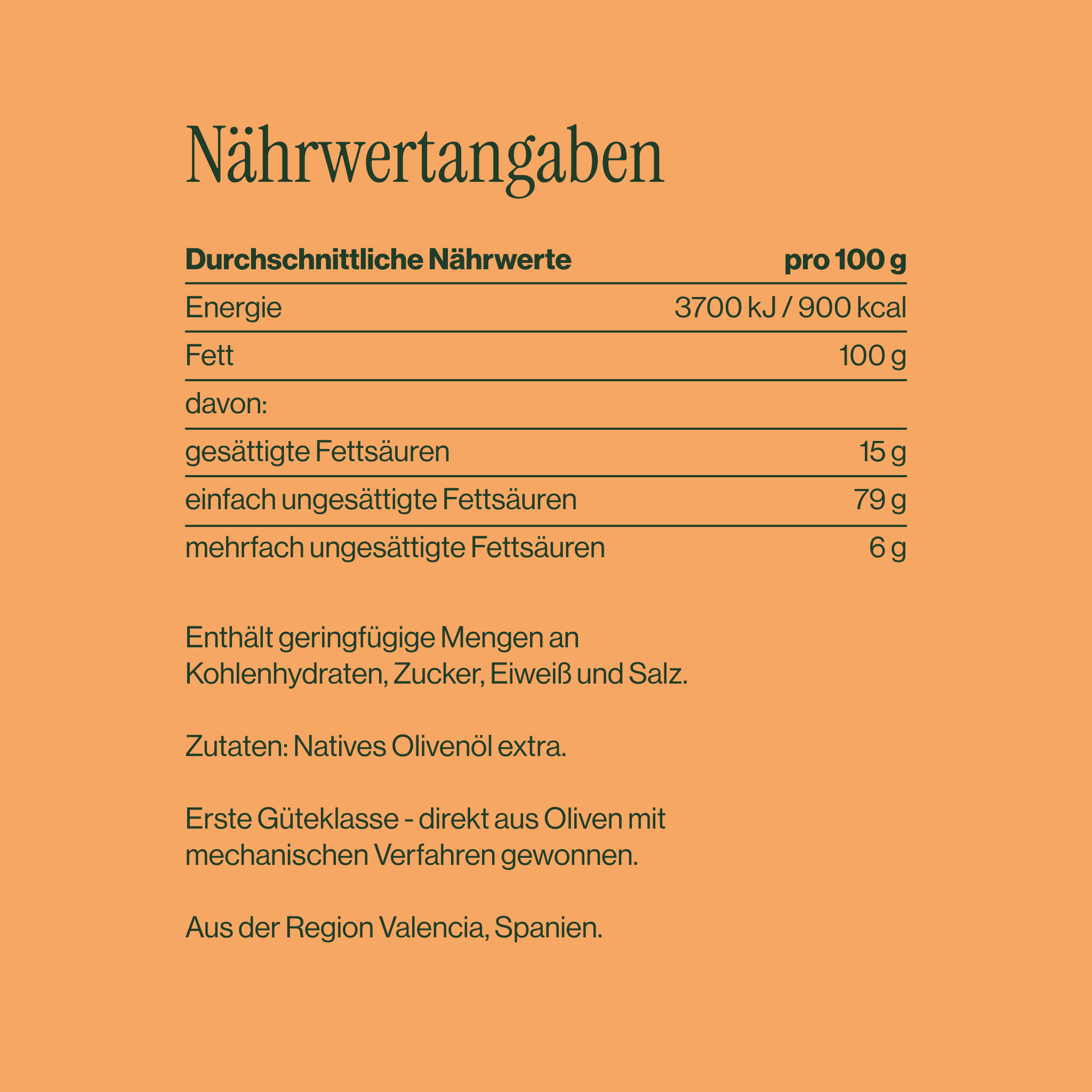 Daily Olivenöl | Der Allrounder für jeden Tag Vola Food GmbH - kaltgerpesstes Olivenöl