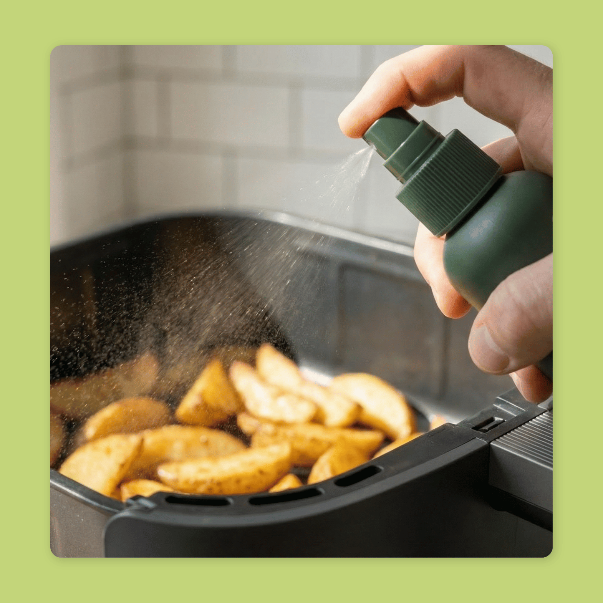 Air Fryer Spray | Olivenöl Spray für Heißluftfritteuse Vola Food GmbH - kaltgerpesstes Olivenöl