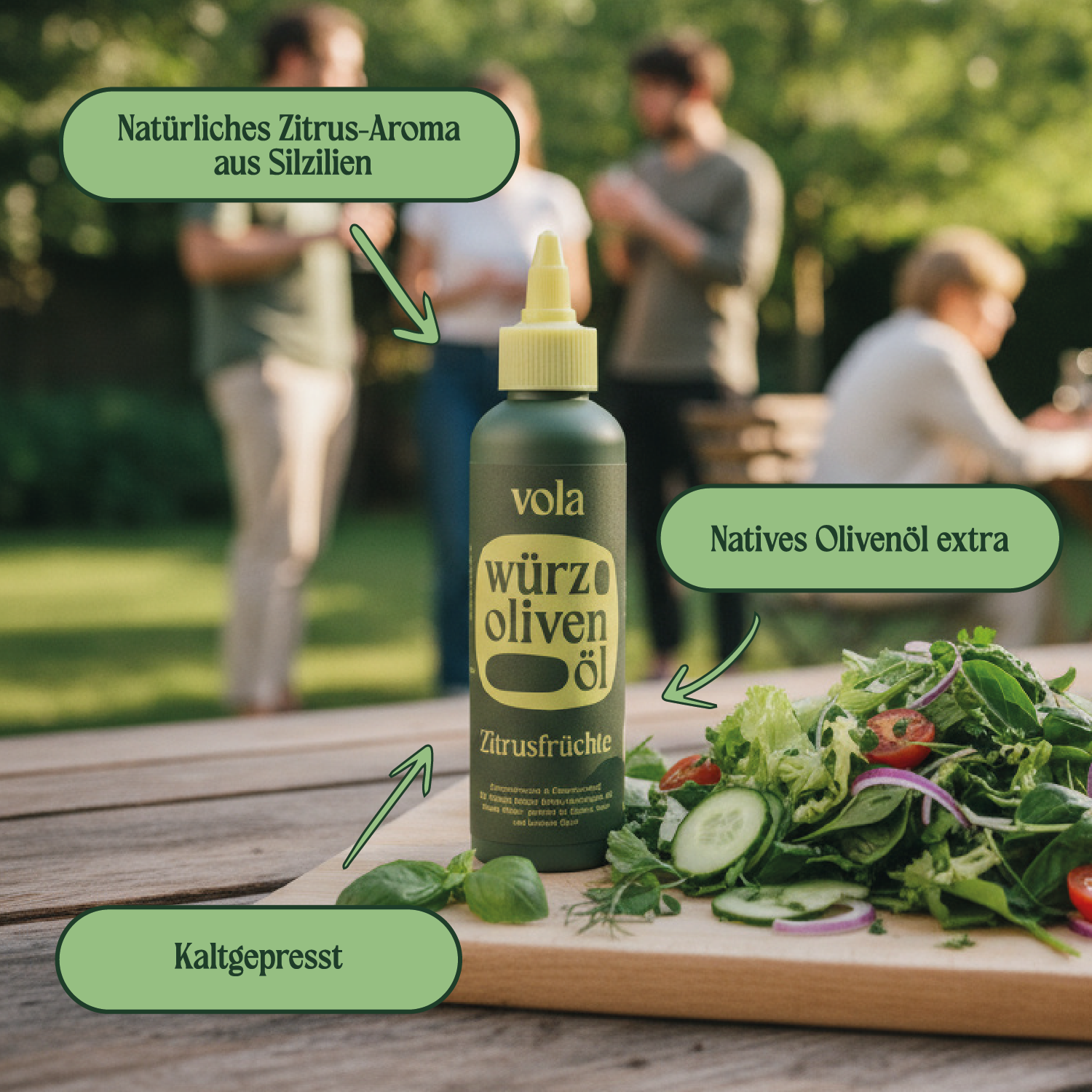 Sonne in der Flasche: Unser fruchtig-frisches Zitrusöl.