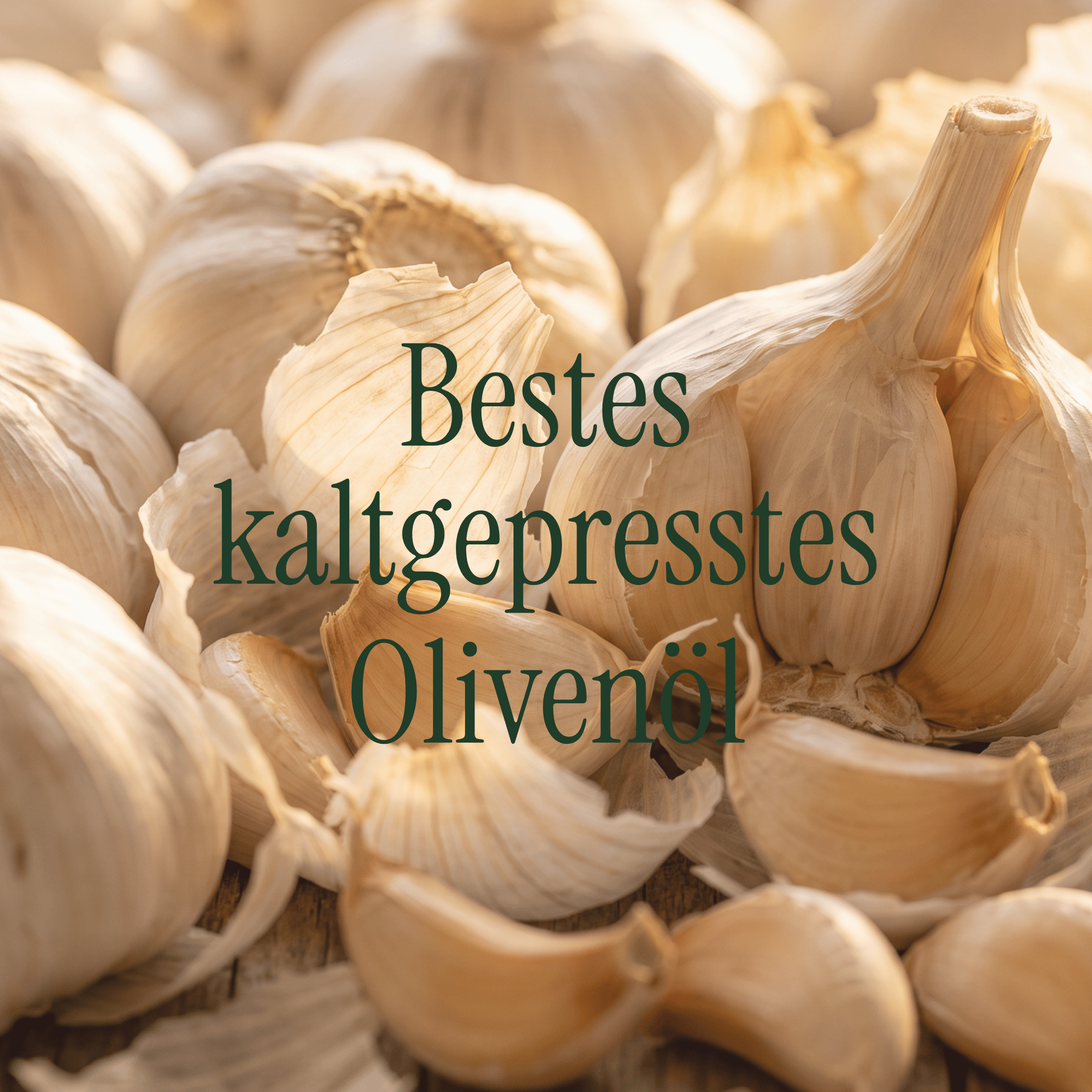 Knoblauchöl | Intensives Olivenöl mit Knoblauch Vola Food GmbH - kaltgerpesstes Olivenöl