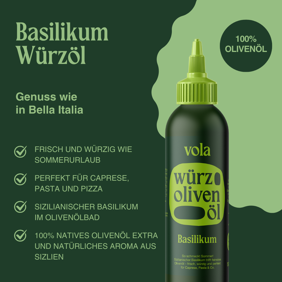 Bella Basilikum! Sommer aus der Flasche.