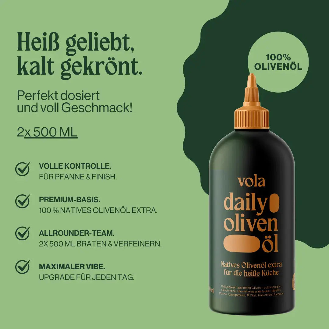 Würzöle 5er Set + Bio Olivenöl kaltgepresst Vola Food GmbH - kaltgerpesstes Olivenöl