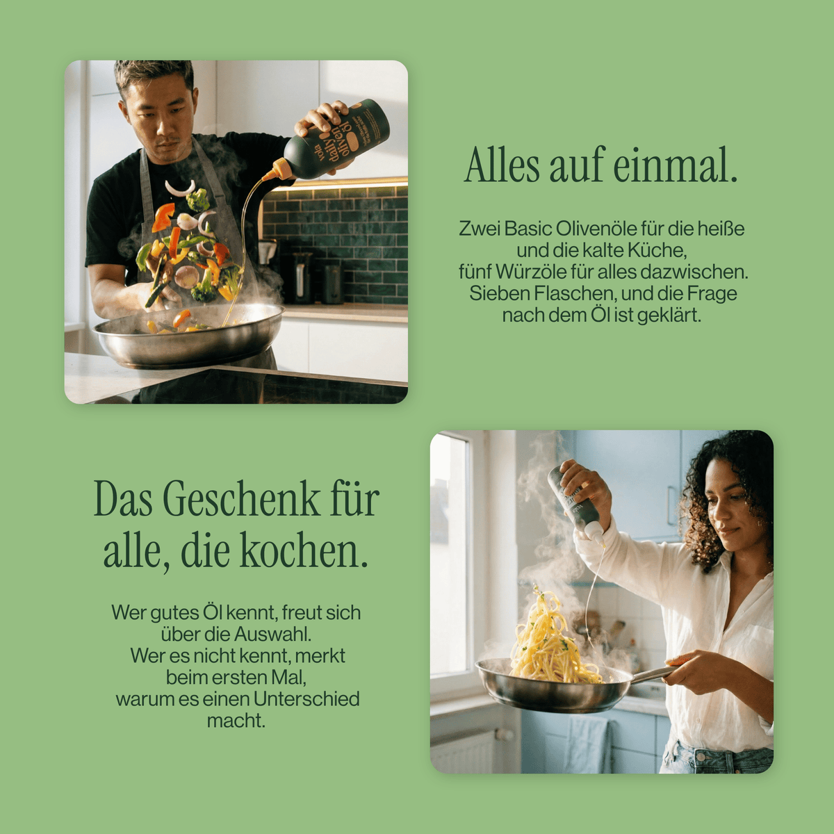 Einfach Alles: Das ultimative Olivenöl Probierpaket Vola Food GmbH - kaltgerpesstes Olivenöl
