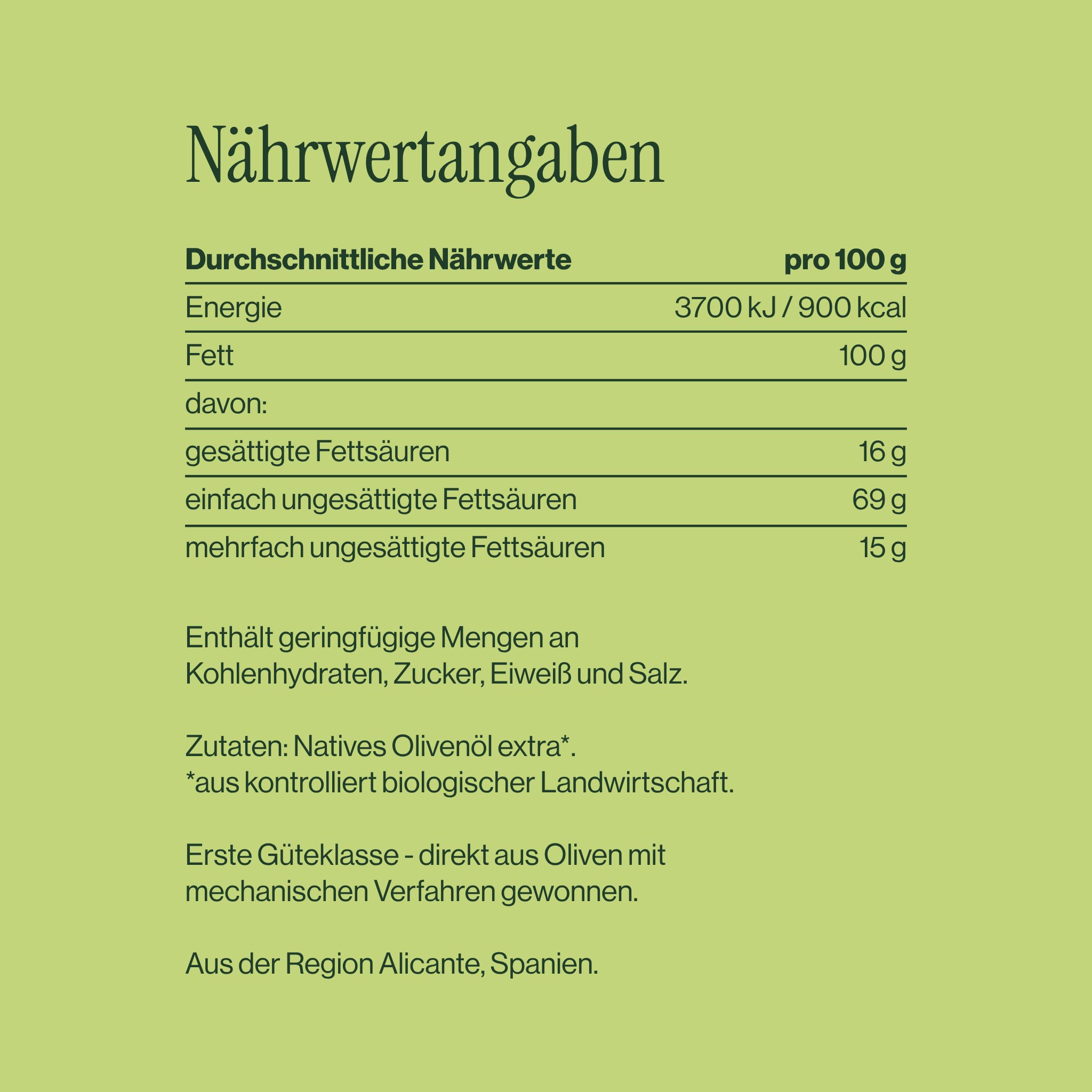 Bio Olivenöl | Natives Olivenöl extra aus Sparta Vola Food GmbH - kaltgerpesstes Olivenöl