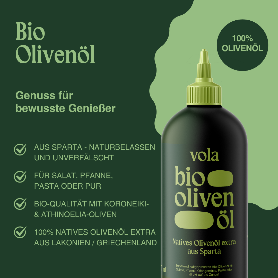 Griechenland pur: Unser naturbelassenes Bio-Olivenöl.