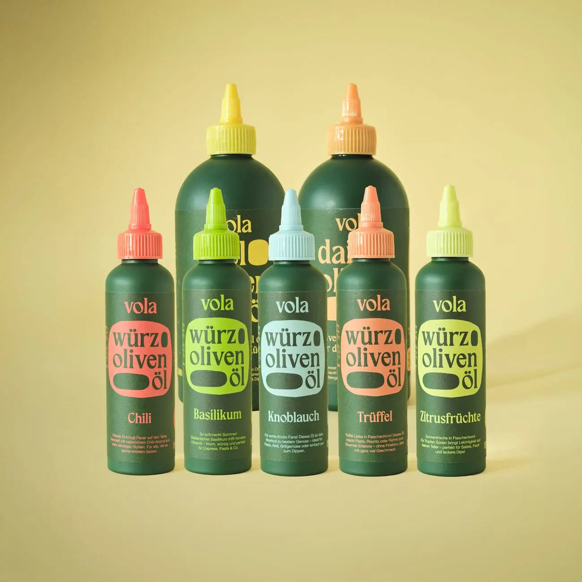 Einfach Alles: Das ultimative Olivenöl Probierpaket Vola Food GmbH - kaltgerpesstes Olivenöl