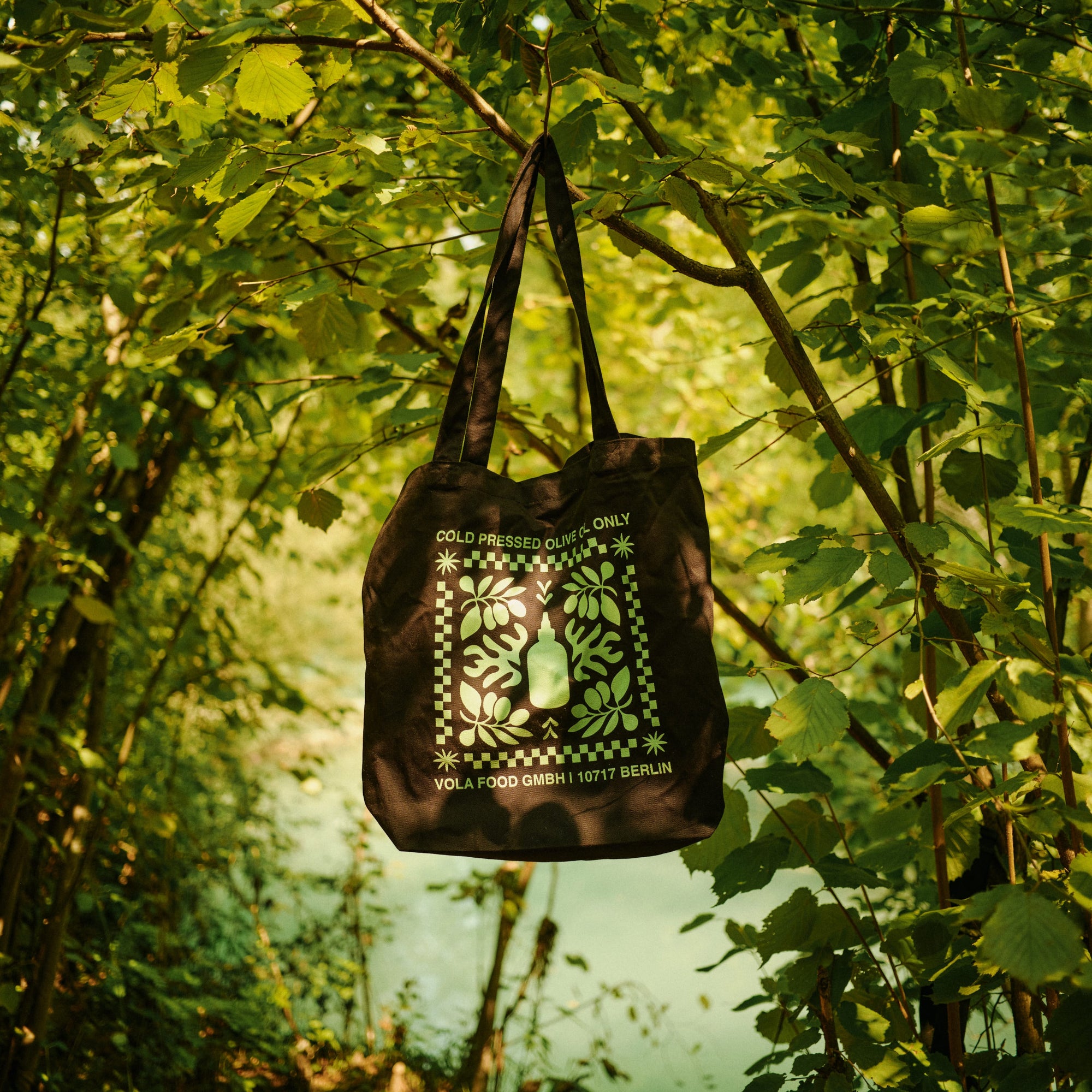 Tragetasche | Bio-Baumwolle Schwarz