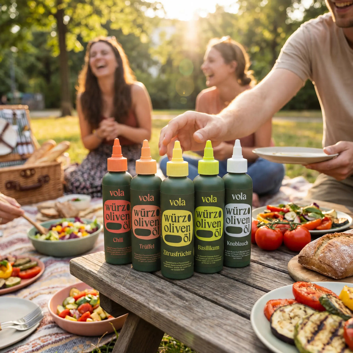 Alle guten Dinge sind fünf – das Vola Würzöl - Bundle - Vola Food GmbHVola Food GmbH