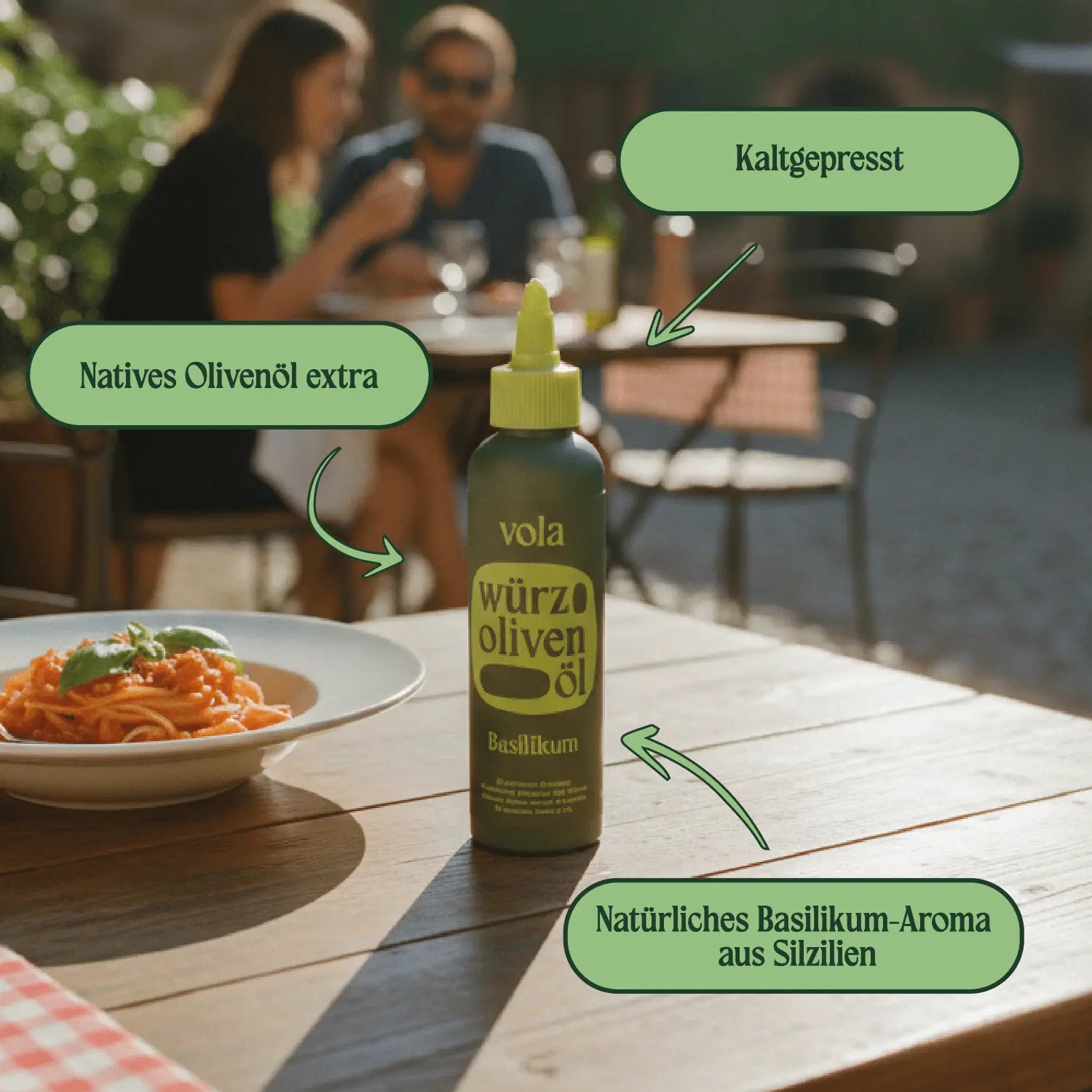 Bella Basilikum! Sommer aus der Flasche. - Vola Food GmbHVola Food GmbH