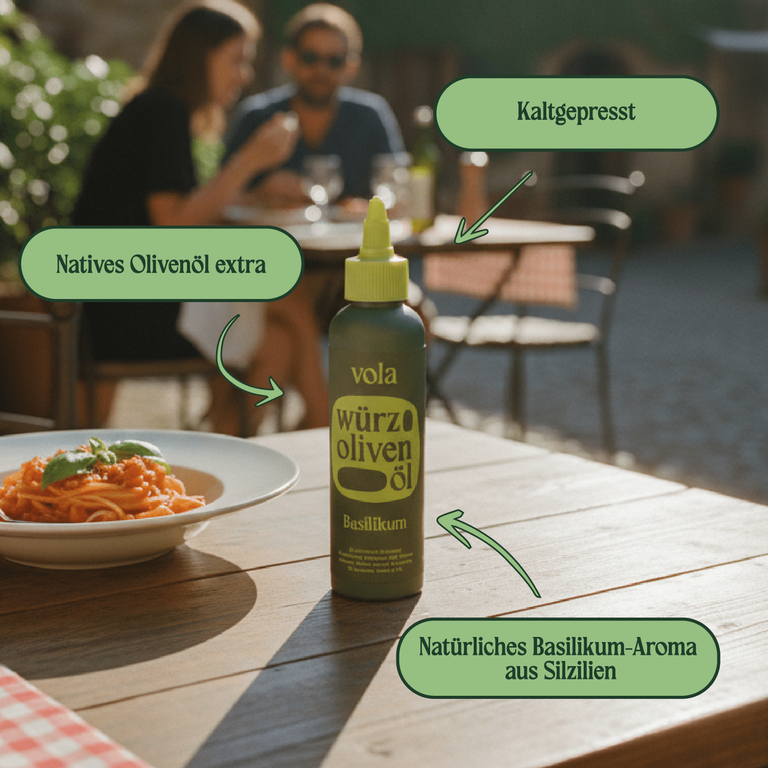 Bella Basilikum! Sommer aus der Flasche. - Vola Food GmbHVola Food GmbH