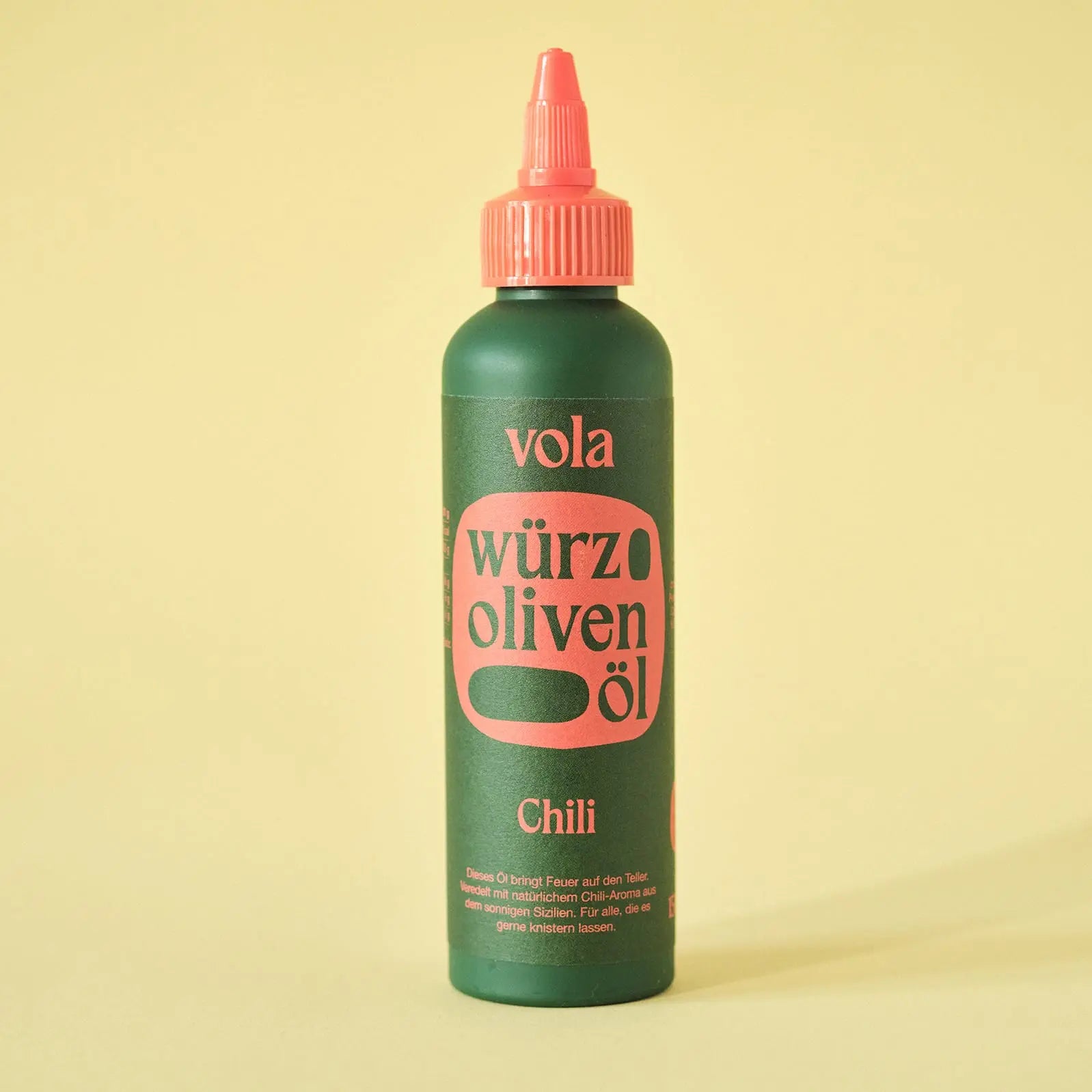 Vola Chiliöl – kaltgepresstes Olivenöl mit Chili, 150ml