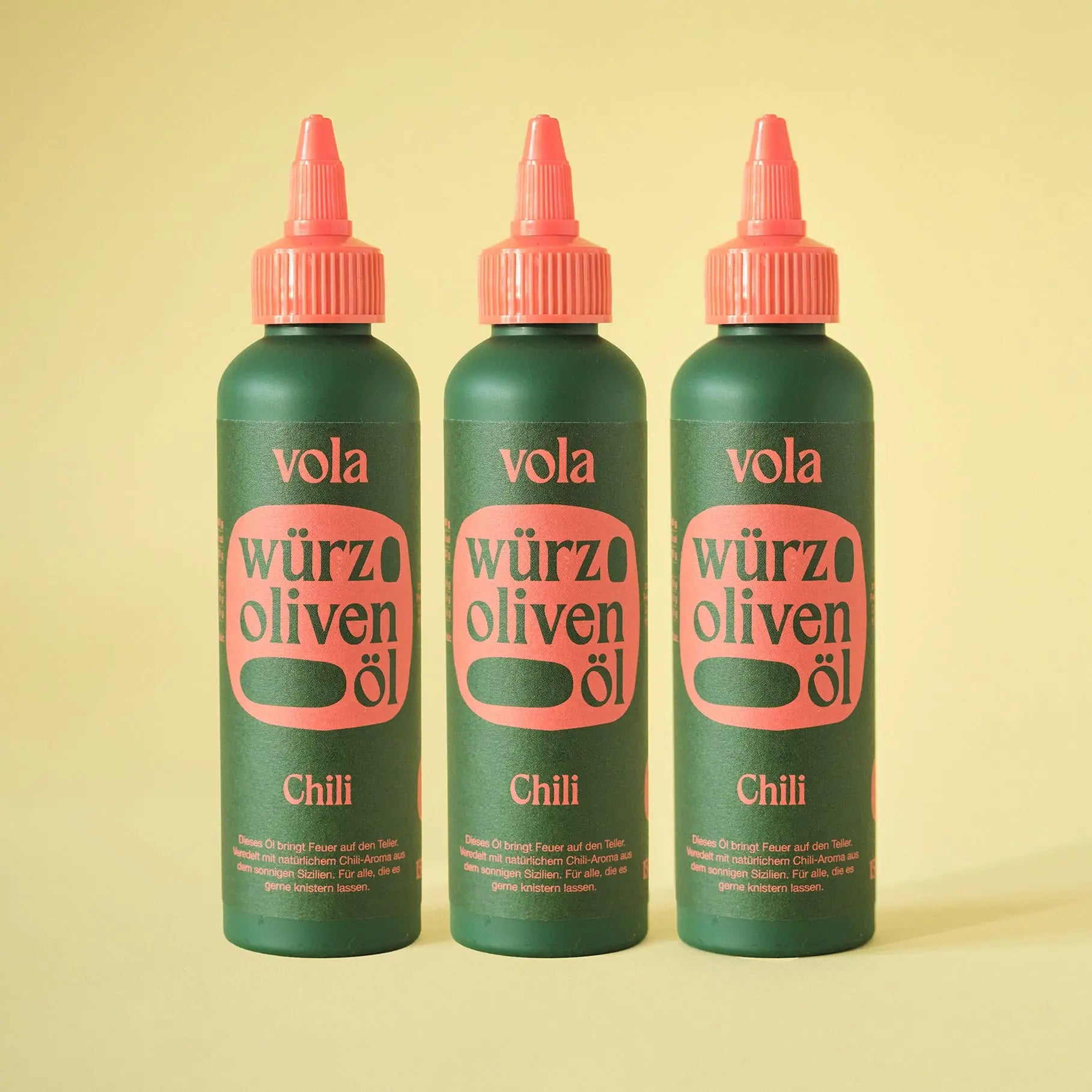 Kaltgepresste Chiliöle aus kaltgepresstem Olivenöle von Vola