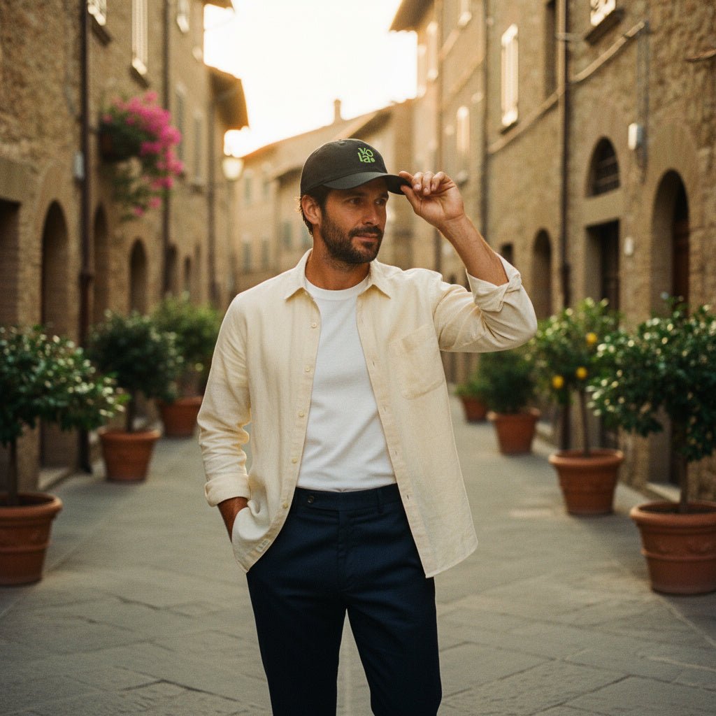 Dad Cap | Bio - Baumwolle Schwarz - Vola Food GmbHVola Food GmbH