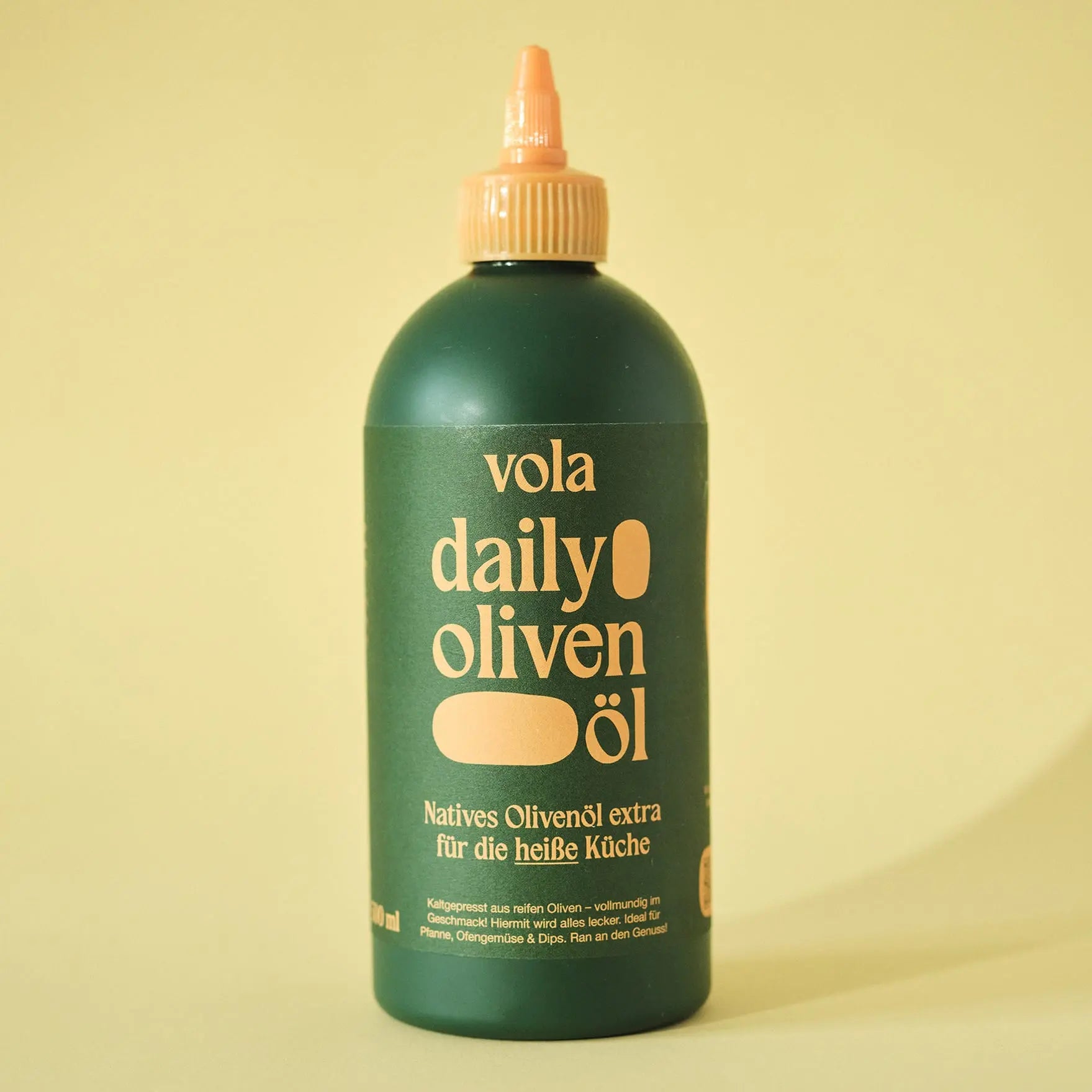 Vola Daily Olivenöl – kaltgepresstes Olivenöl zum braten, 500ml