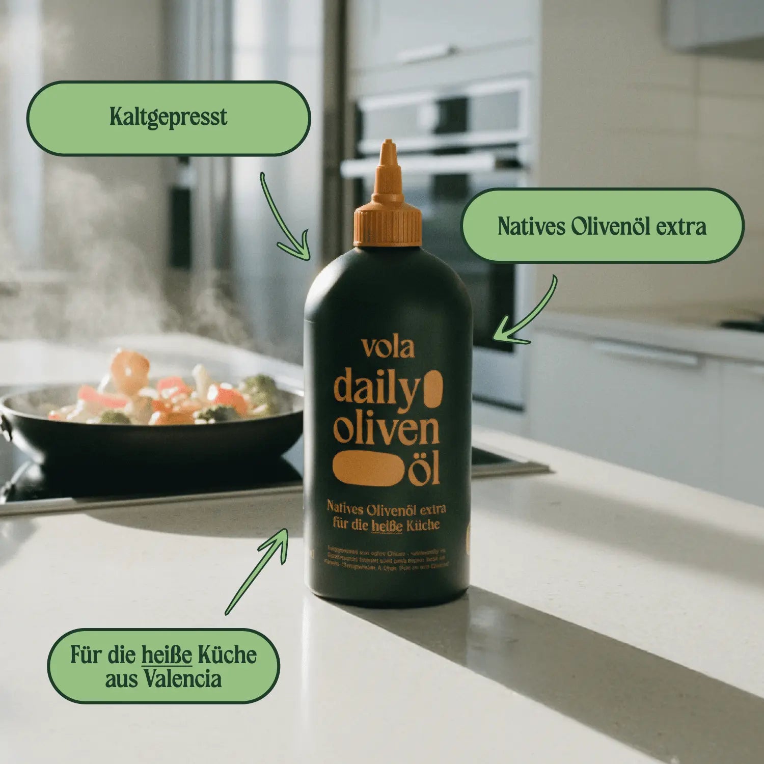 Dein Alltagsheld: Mildes Olivenöl für jeden Tag. - Vola Food GmbHVola Food GmbH