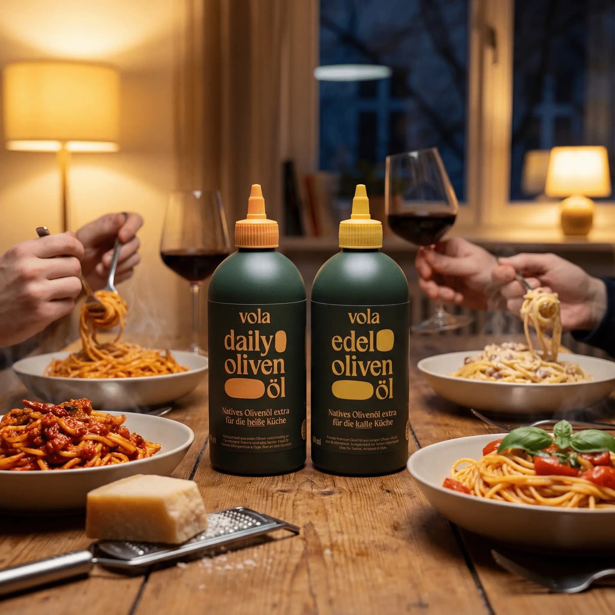 Heiß & Kalt: Unser Olivenöl - Duo für jede Gelegenheit. - Vola Food GmbHVola Food GmbH