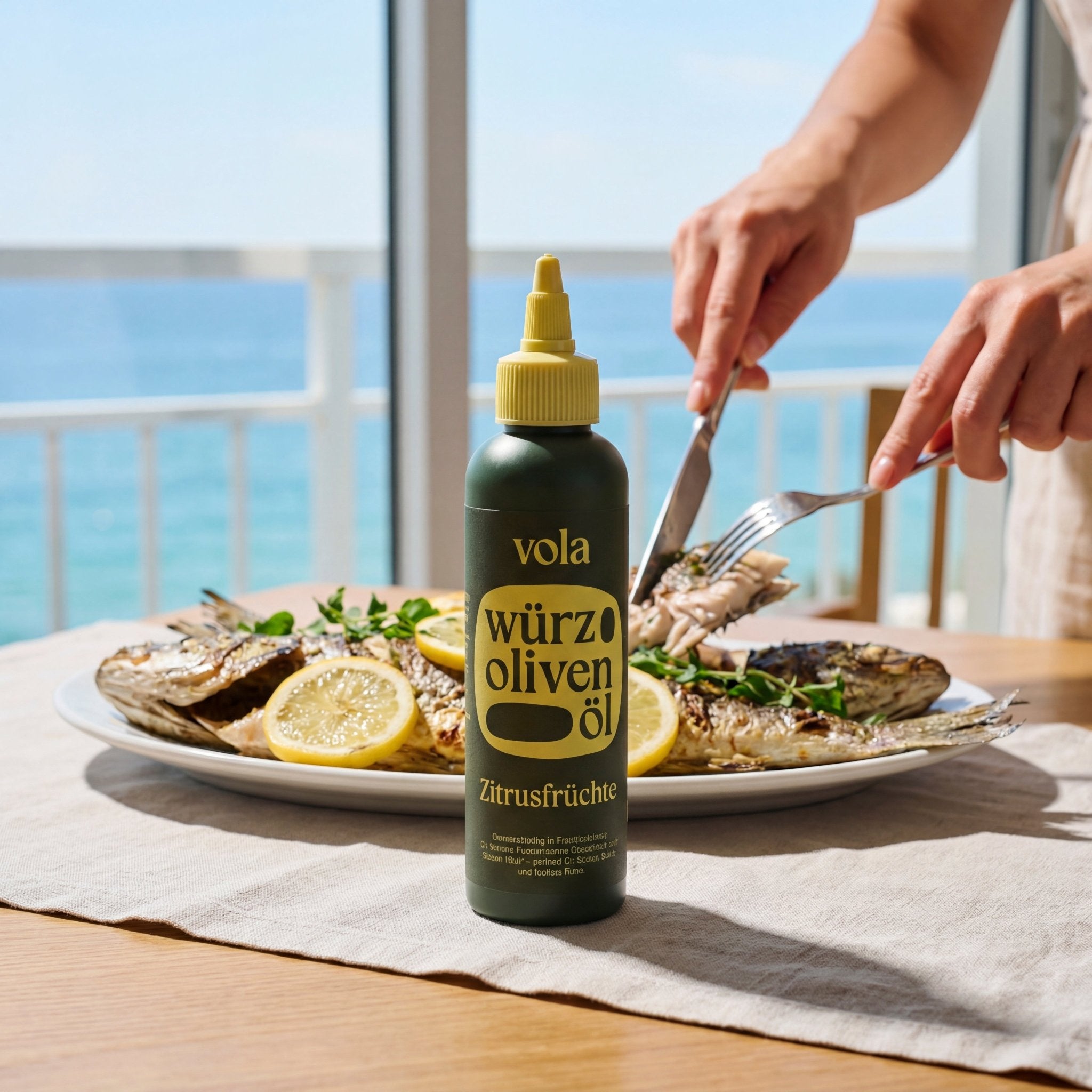 Sonne in der Flasche: Unser fruchtig - frisches Zitrusöl. - Vola Food GmbHVola Food GmbH
